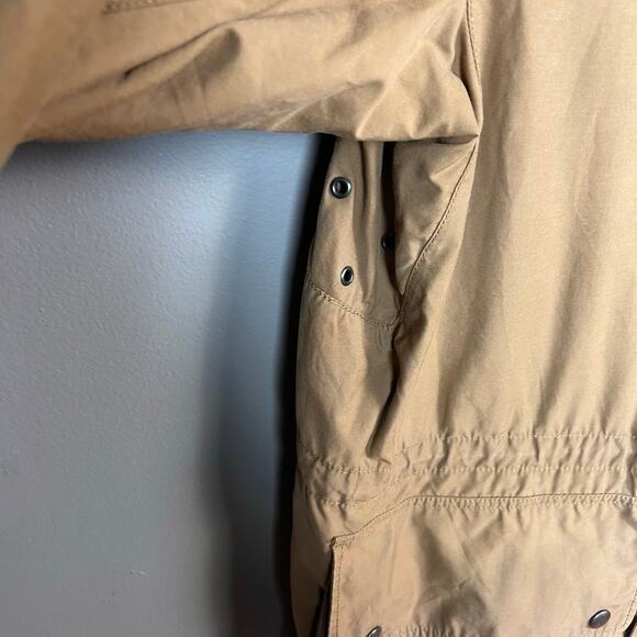 J.Crew utility Jacket Men's‎ XL Stonehall tan rugged Outlander waxed No Hood - Picture 8 of 12